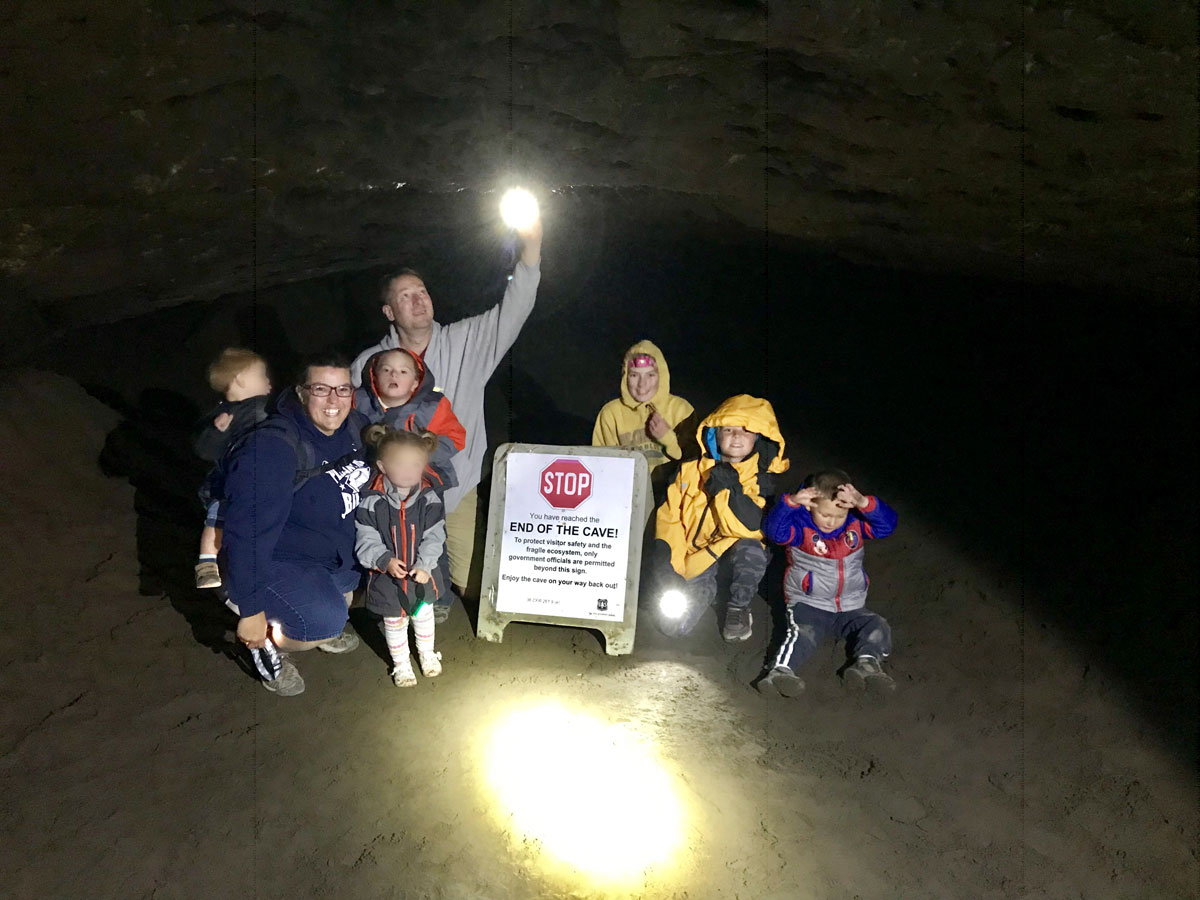 How we hiked the Lava River Cave with kids